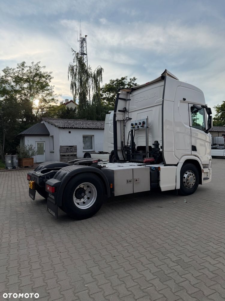 Scania R450 / cała na poduszkach / klimatyzacja postojowa / z Niemiec / Hydraulika / ADR / FULL LED / Alufelgi - 10