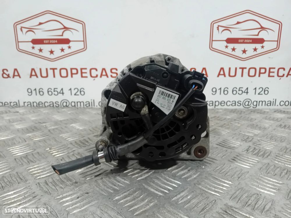 Alternador VW Original Referência: 037903025   Referência: Bosch 0124325013 - 6