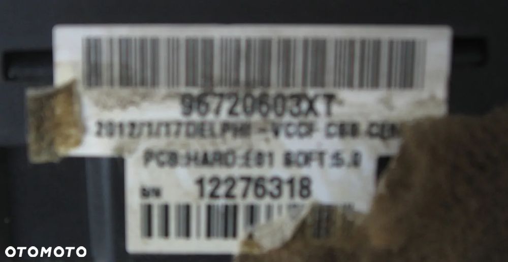 96720603XT CITROEN C5 III przełącznik świateł kierunków manetka - 2