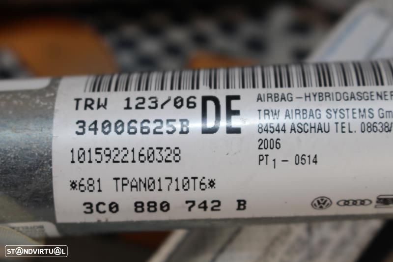 Airbags De Cortina Volkswagen Passat Variant (3C5)  3C0880741b / 3C088 - 6
