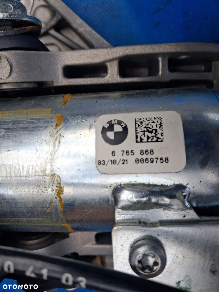BMW E63 E64 E60 Kolumna kierownicza 03-10 wspomaganie elektryczne 6765865 elektryczna - 2