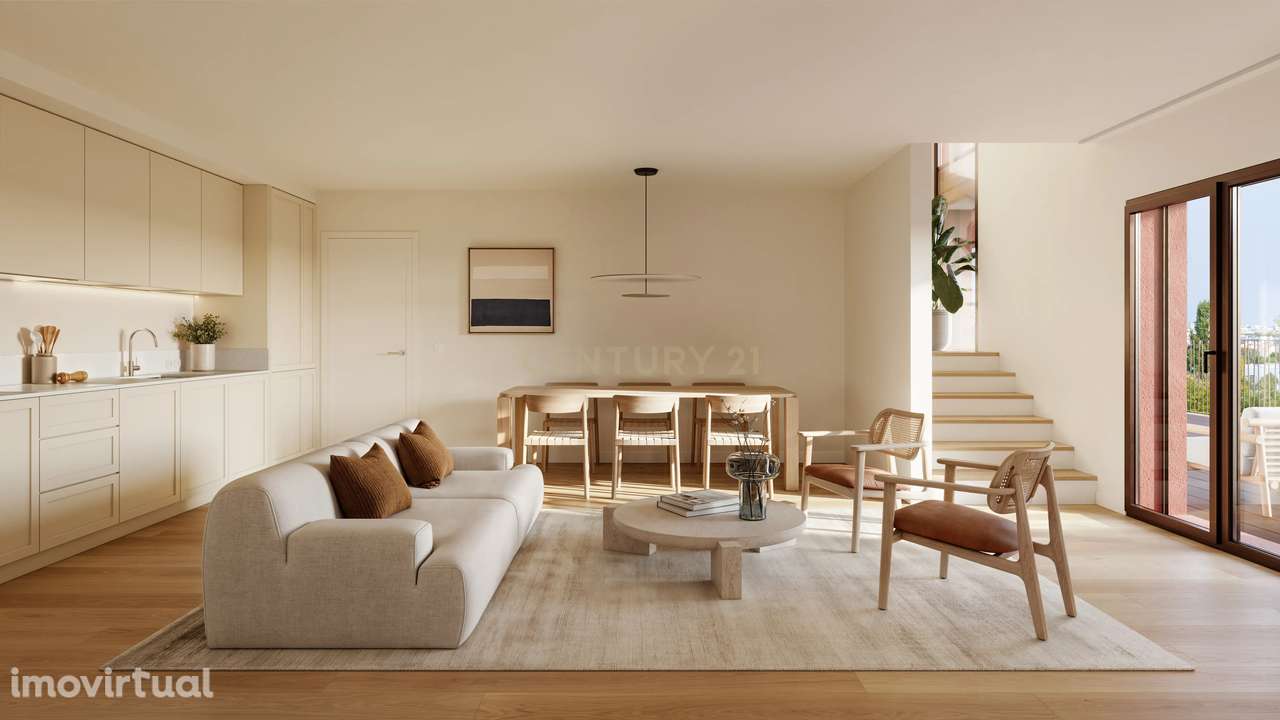 Apartamento T4 Duplex novo em Almada - Grande imagem: 3/11