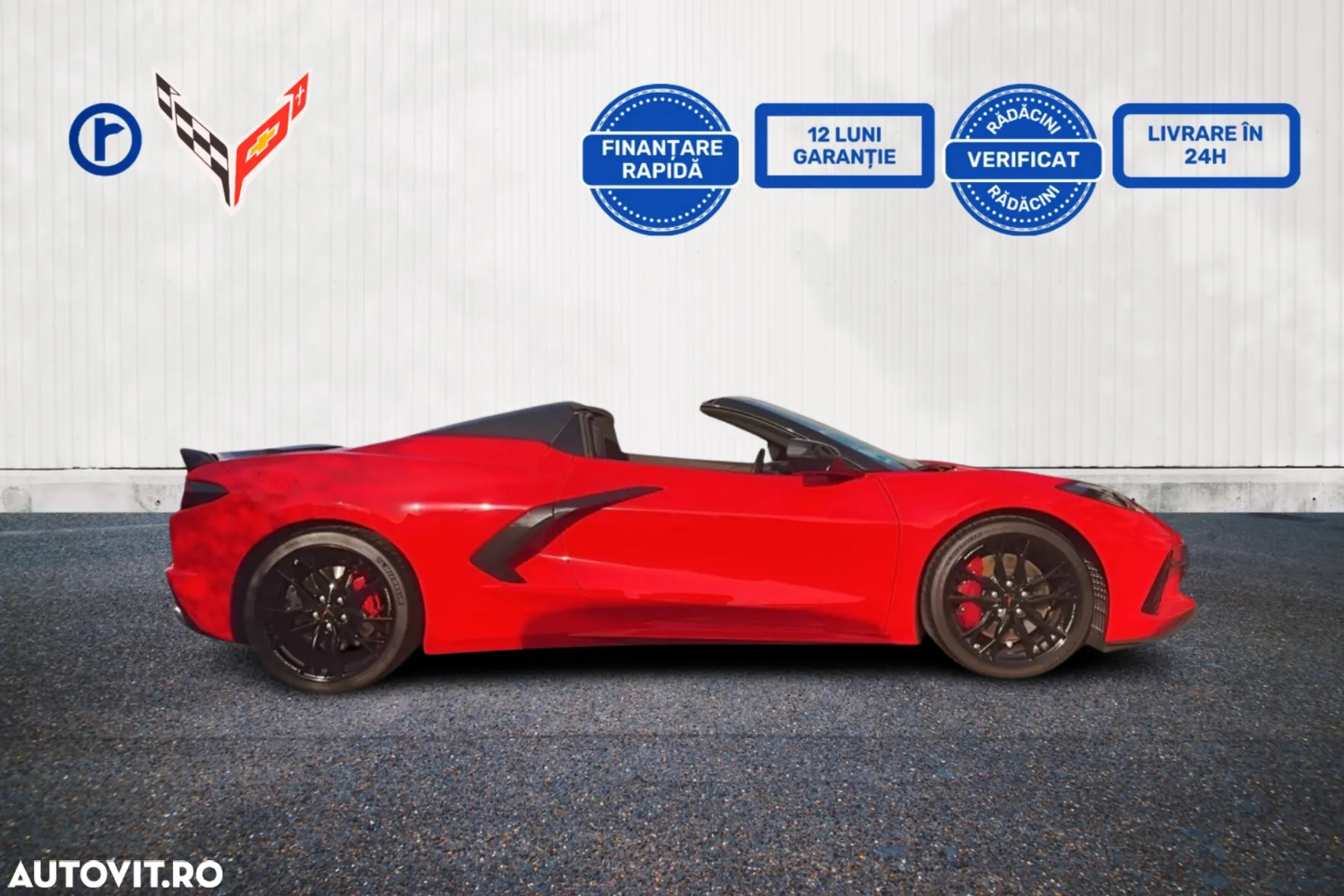 Chevrolet Corvette Stingray Cabriolet 3LT 6.2 V8 Automatik - 6