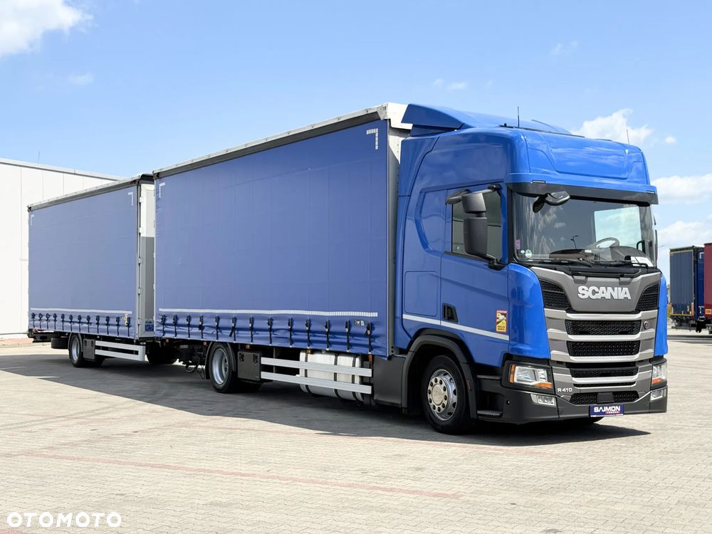 Scania R410 / ZESTAW TANDEM 120 M3 / PRZEJAZDOWY / 7,75 M + 7,75 M / SALON PL - 3