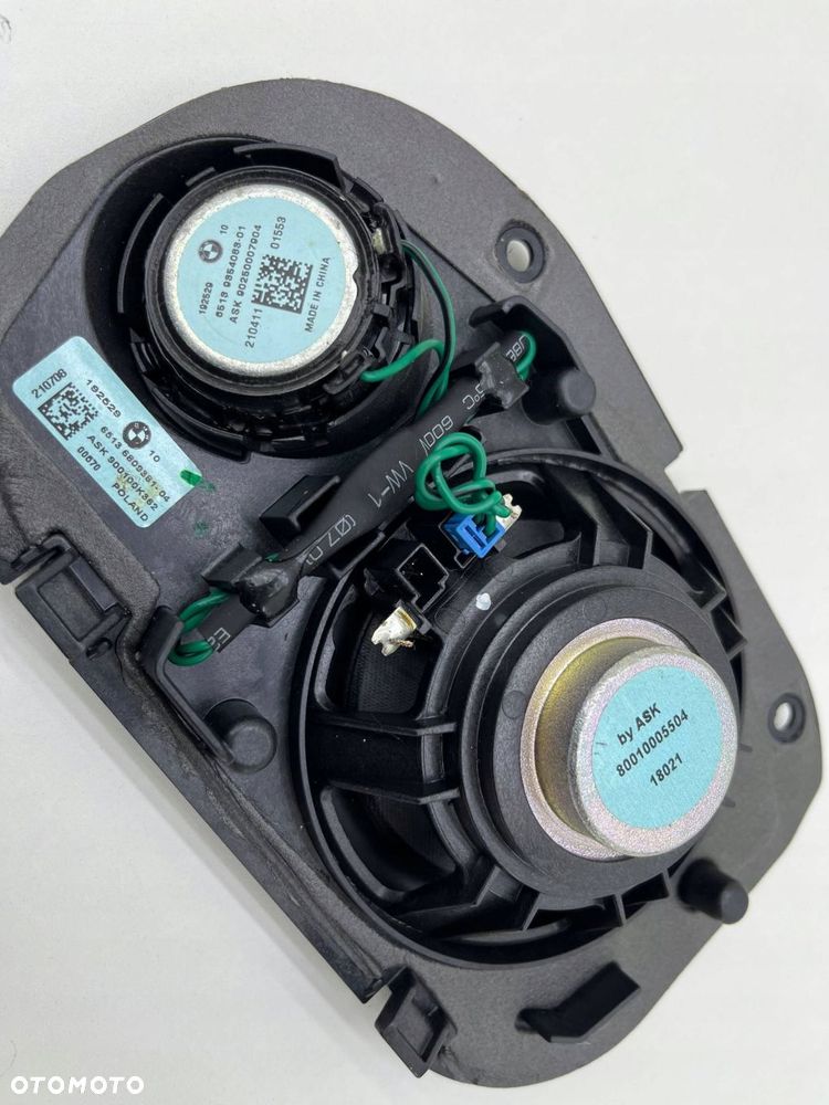 BMW 5 G30 G31 GŁOŚNIK TYLNA PÓŁKA PODSUFITKI 6809381 - 4