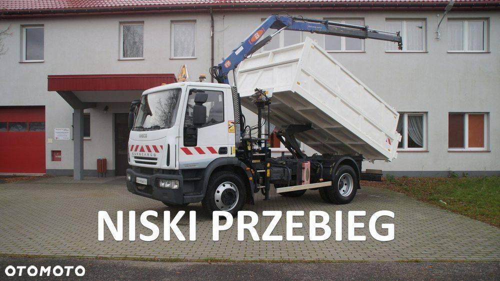 Iveco Euro Cargo 140E22K 6-cyl * DMC14T * Hds PM 8 4.2T * Przebieg 145oooKm * Mocny Kipper * Blokada Mostu * Wywrotka * Wywrot ***IMPORT***