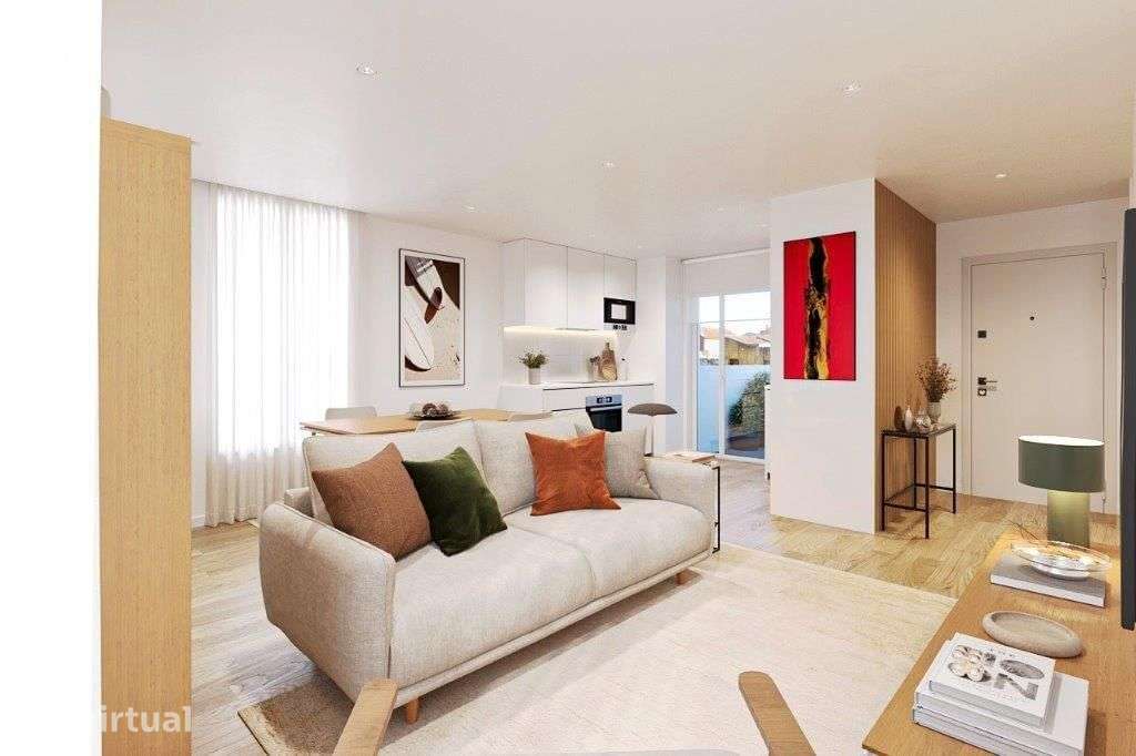Apartamento T2 no Condomínio "Casa Amarela", Trafaria, Almada - Grande imagem: 4/31