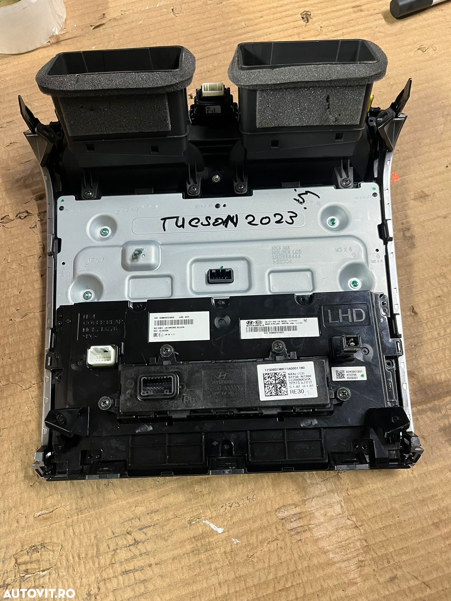 Monitor, navigatie, touchscreen HYUNDAY TUCSON NX4 an 2023 facelift - 5
