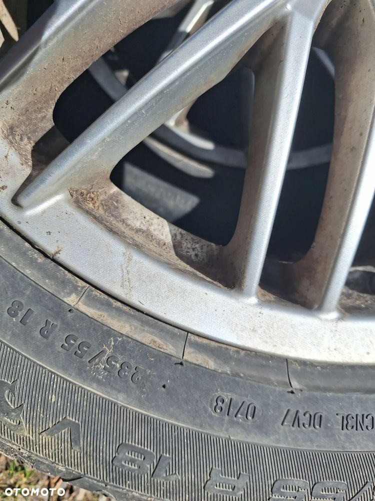 KPL.FELG ALUMINIOWYCH 18 CALI Z OPONAMI 235/55R18 - CHEVROLET CAPTIVA-5X115/ET45 - 10