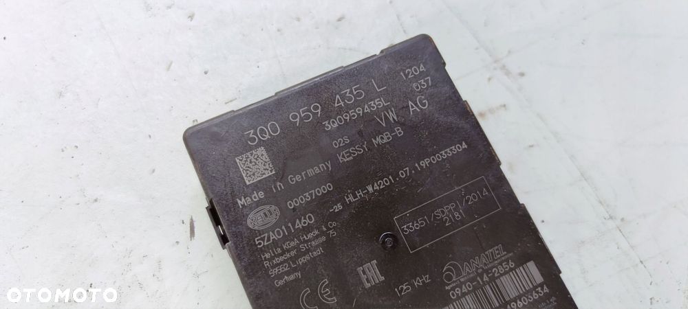 MODUŁ STEROWNIK KEYLESS AUDI Q3 F3 3Q0959435L - 2