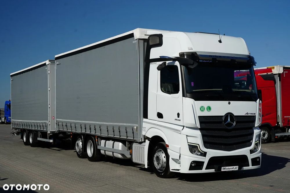 Mercedes-Benz ACTROS 2545 / ZESTAW TANDEM 120 M3 / PRZEJAZDOWY / BIG SPACE / WIELTON - 2