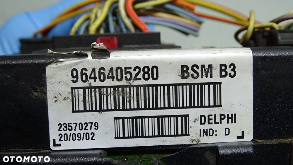 MODUŁ BSM FIAT ULYSSE 2.0JTD 9646405280 - 2