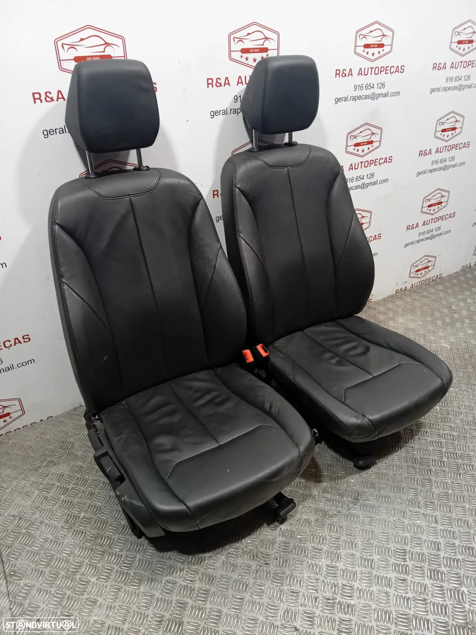 Conjunto de Bancos BMW F20 em Pele Original - 7