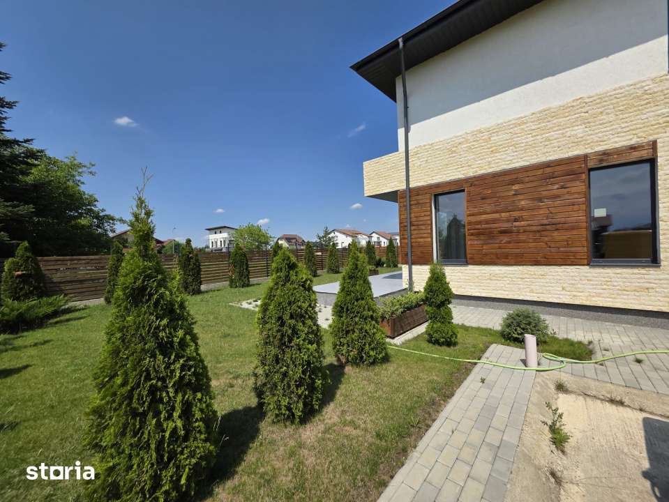 Vila premium cu patru camere la cheie, teren 500mp, Ghimbav - Imagine principală: 2/16
