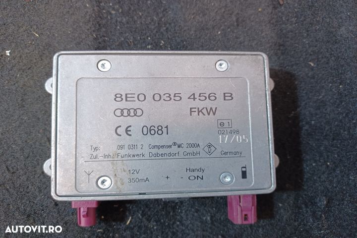 Amplificator antena radio 8E0035456B 8E0035456B Audi A6 4F/C6 [2004 - - 3