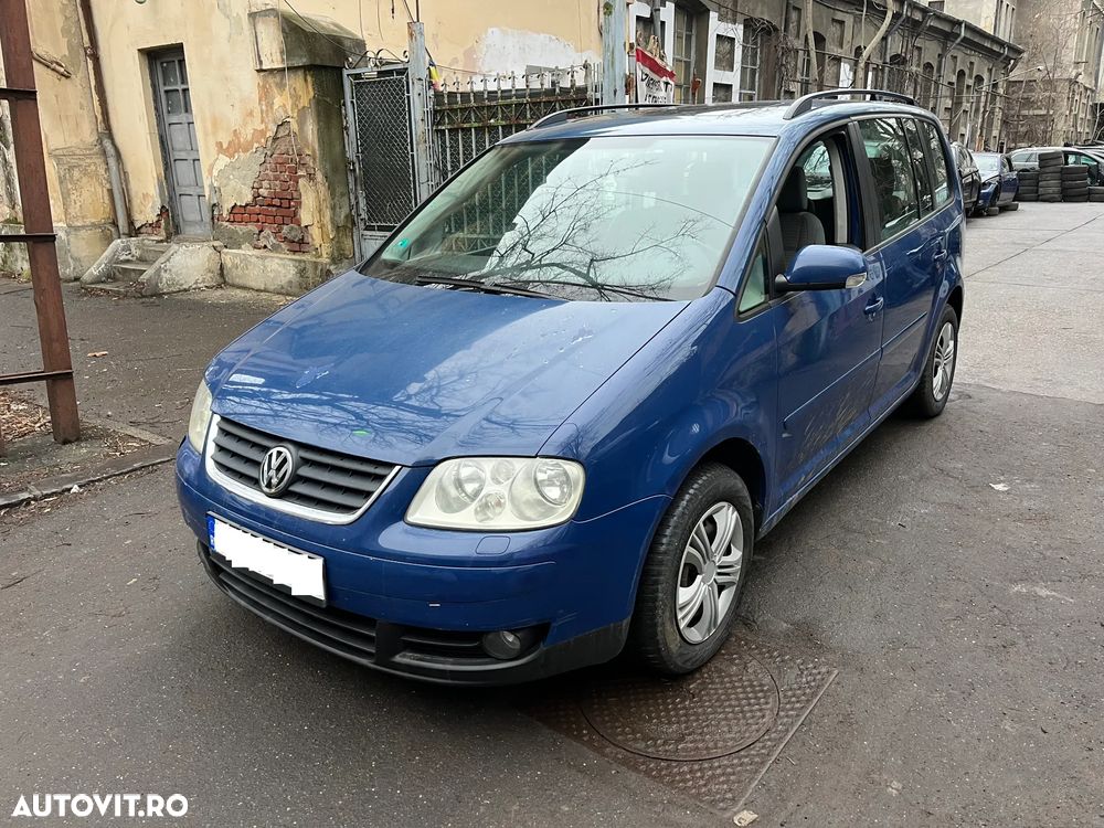 Dezmembrez VW Volkswagen Touran 2006 albastru 2.0 FSI BLX 110KW benzina - 1