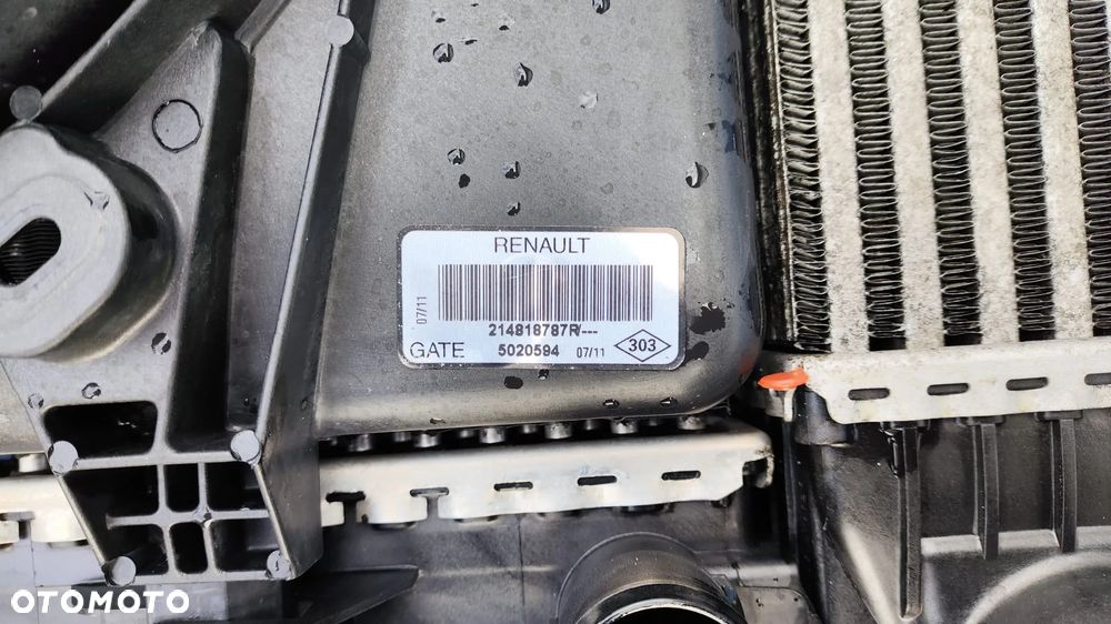 CHŁODNICA WODY INTERCOOLER WENTYLATOR BEZ KLIMY KOMPLET ZESTAW CHŁODNIC RENAULT MASTER III 3 OPEL MOVANO B NISSAN NV400 2.3 DCI - 8
