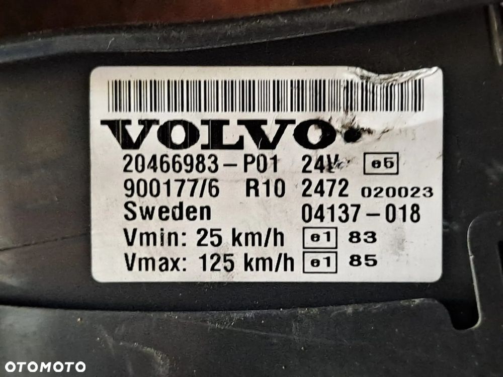 Licznik ZEGAR VOLVO FH FM 20466983-P01 - 2
