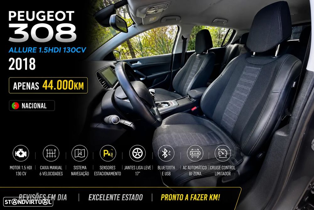 Peugeot 308 1.5 BlueHDi Allure - 11