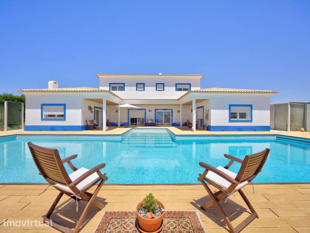 Excecional Moradia de Campo com Piscina e Vista Mar | Encarnação, M... - Grande imagem: 2/59