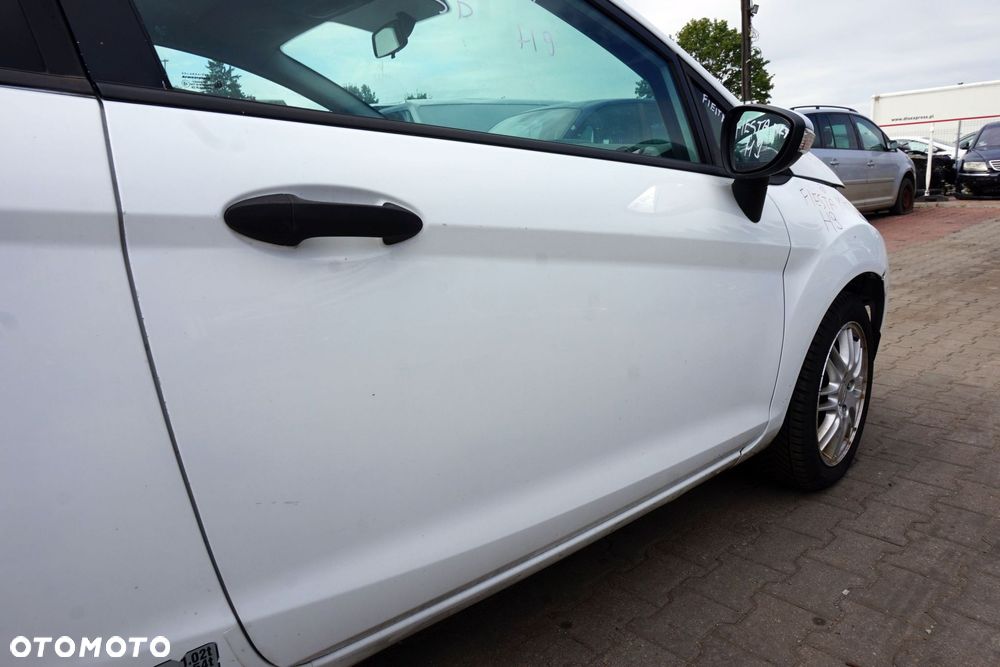 DRZWI PRZEDNIE PRAWE FIESTA VI MK6 VII MK7 3D HB H9  BIAŁY FORD 2008-2017 - 3