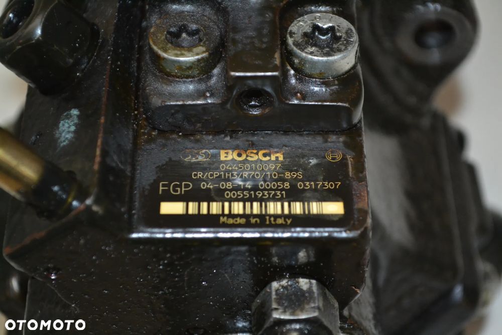 OPEL VECTRA C ZAFIRA B ASTRA III 1,9 CDTI POMPA WTRYSKOWA CIŚNIENIA PALIWA 0055193731 0445010097 - 4