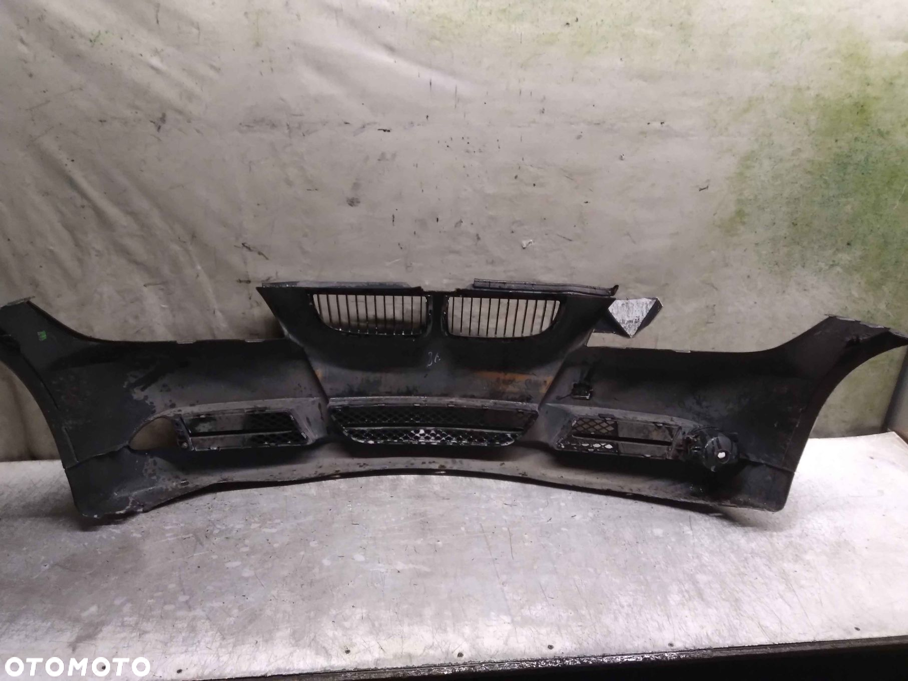 @ ZDERZAK PRZÓD PRZEDNI BMW E90 E91 HALOGENY SPARKLING GRAPHITE SZARY GRAFIT - 4