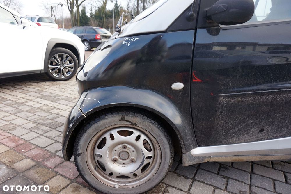 MASKA ZDERZAK BŁOTNIKI LAMPY FORTWO I LIFT 450 EA4  SMART 2003-2007 CZARNY PRZÓD KOMPLETNY - 8