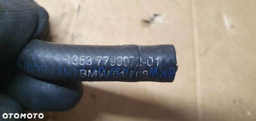 Przewód wąż paliwa czujnik BMW 5 E60 7799972 - 7