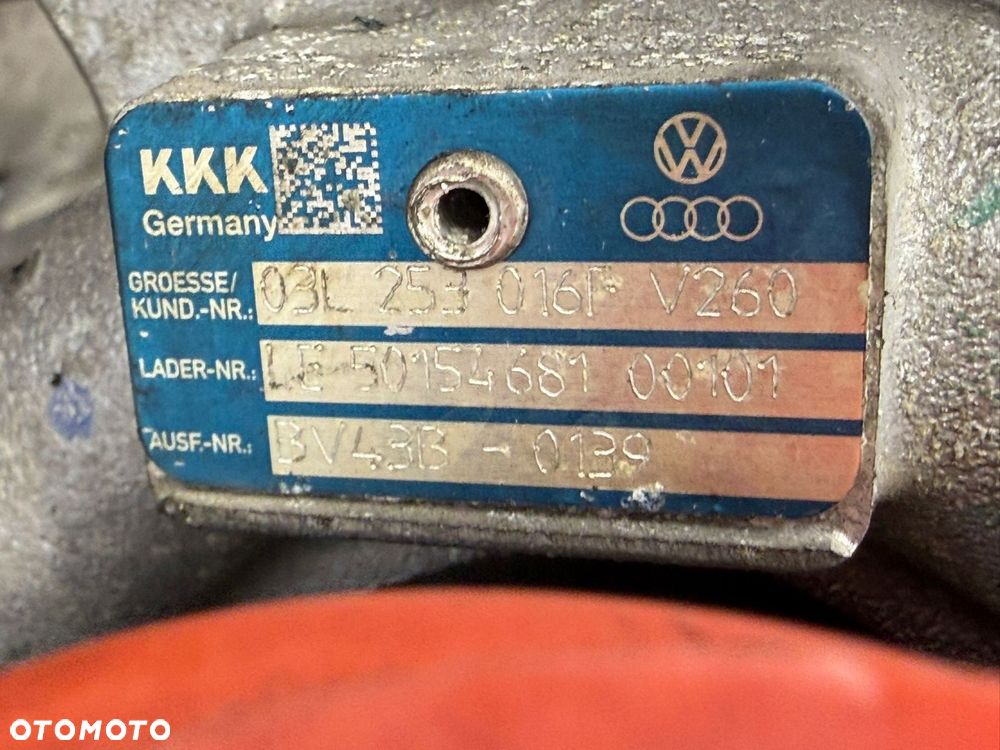 SILNIK CBA CBAB VW Golf VI Eos Passat B6 CC Tiguan Audi A3 II 8P 2.0 TDI - 12