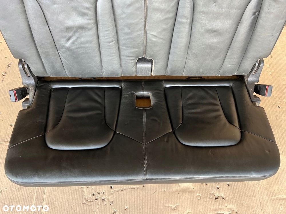 AUDI Q7 4L FOTEL FOTELE III 3 RZĄD SKÓRA - 4