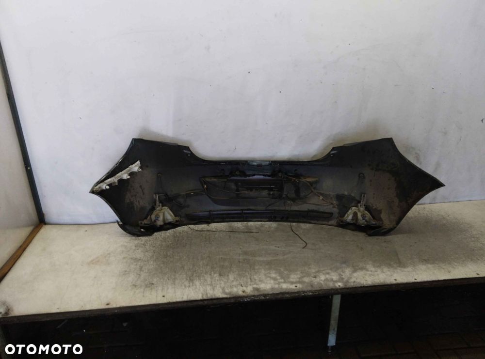 ^ ZDERZAK TYŁ TYLNY DO MAZDA 2 GRAFIT SZARY PDC CZUJNIKI - 4