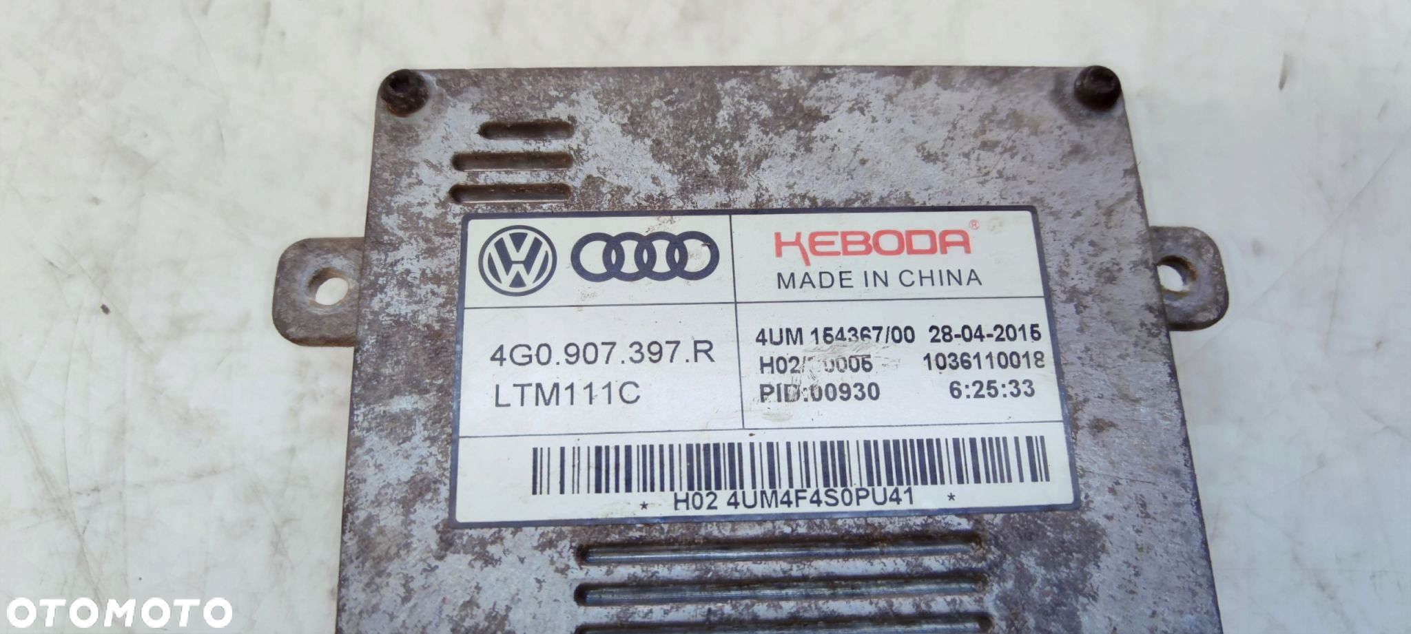 PRZETWORNICA MODUŁ REFLEKTORA AUDI A3 8V A4 A5 A6 C7 A7 A8 4G0907397R - 2