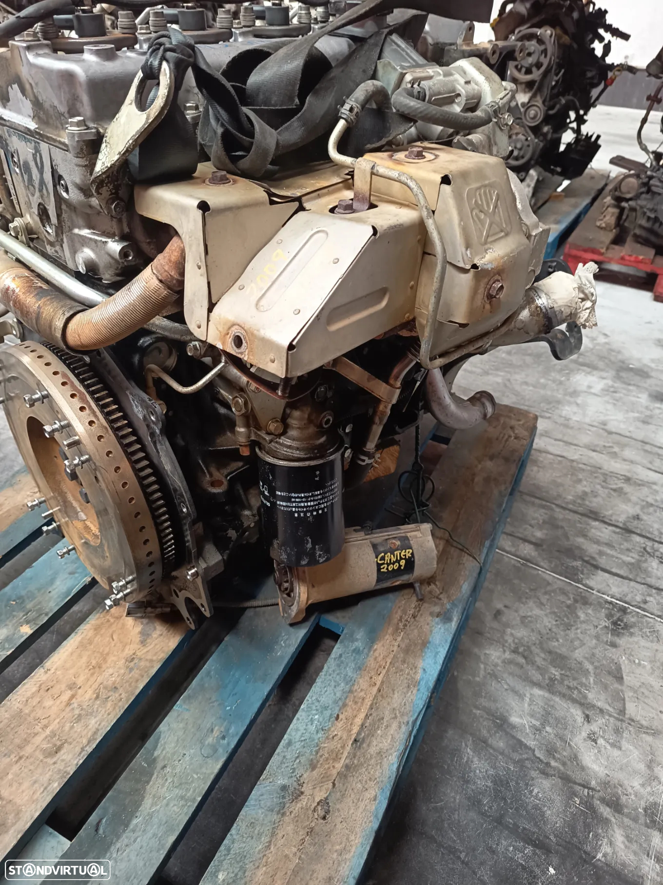 Motor Mitsubishi Canter de ano 2009 Ref: 4M42 - 7
