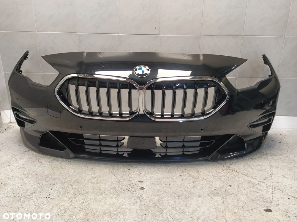 BMW 2 M2 F44 ZDERZAK PRZÓD PRZEDNI 6xPDC GRILL ATRAPA CHŁODNICY ZNACZEK HALOGENY ORYGINAŁ - 2