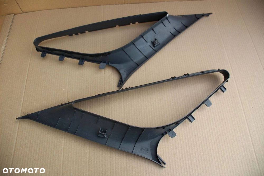 Osłona słupka A MITSUBISHI COLT Z30 VI prawa lewa komplet ramki szyb - 1