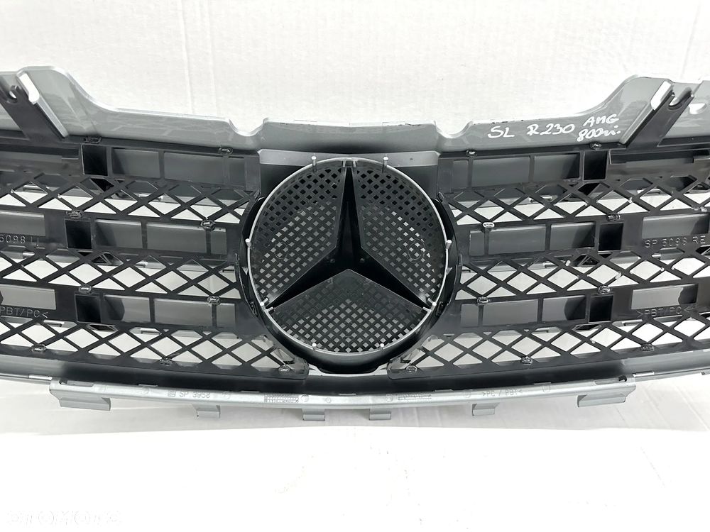 ATRAPA GRILL Mercedes SL W230 R230 230 - 65 AMG - 9