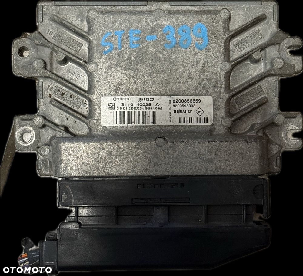Sterownik KOMPUTER SILNIKA ECU Dacia 8200856659 - 1