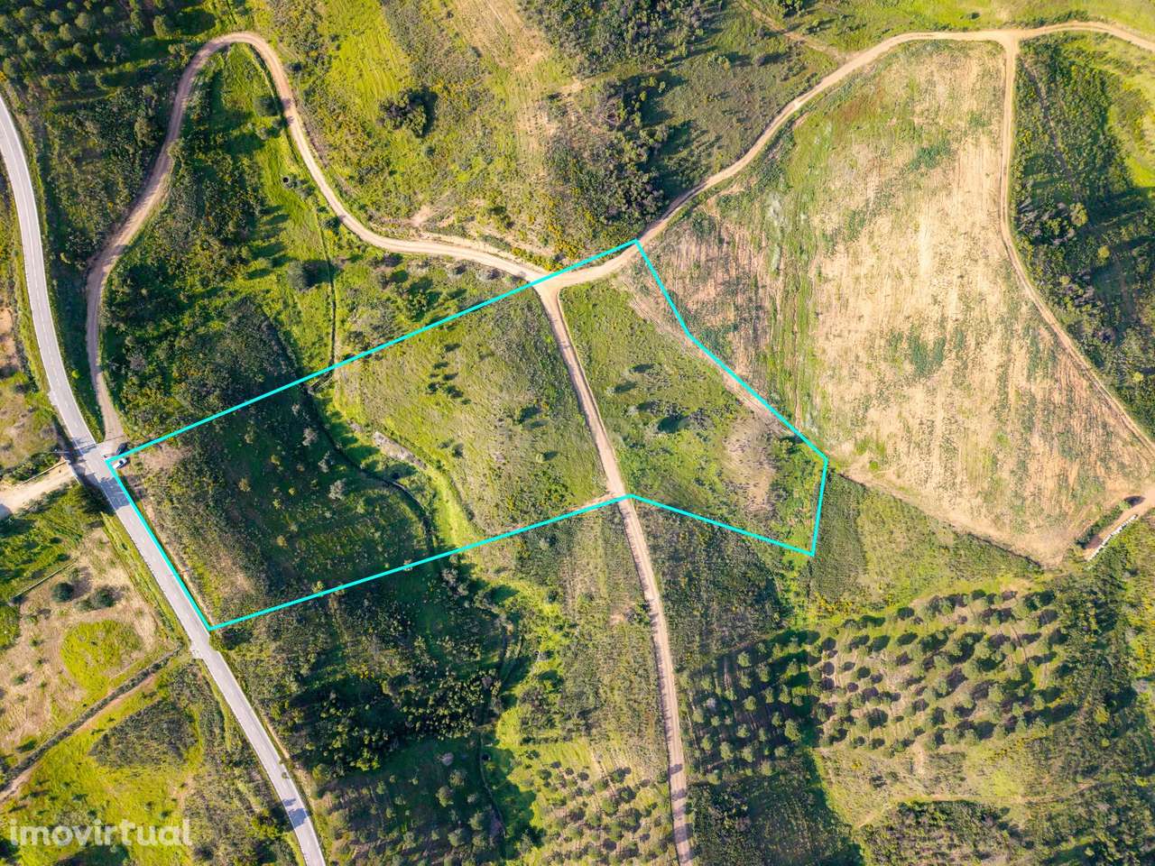 Terreno Rústico com acesso por estrada alcatroada e vista mar - Grande imagem: 5/6