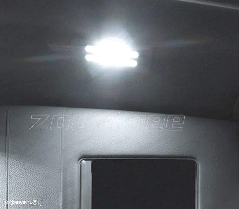 KIT COMPLETO 13 LAMPADAS LED INTERIOR BMW 8 SERIE E31 COUPE 840CI 840I 850CI 850CSI 850I 1990-1999 - 4