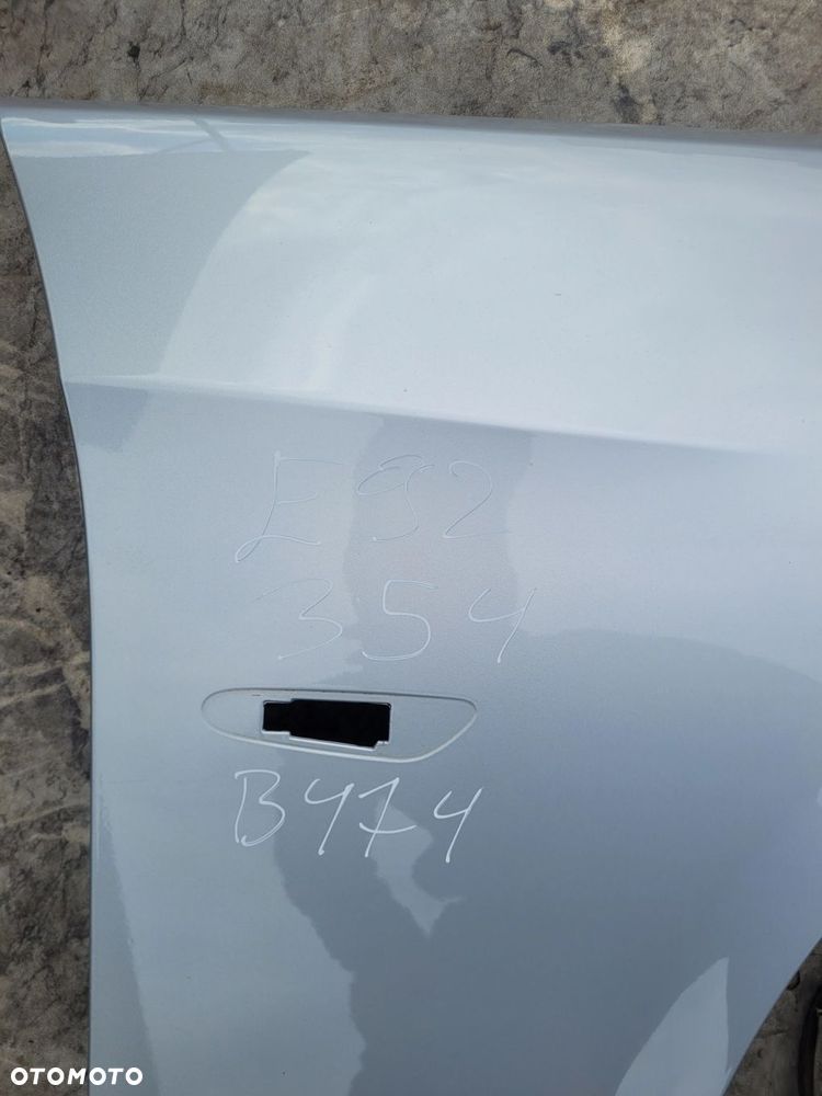BŁOTNIK PRAWY PRZÓD PRZEDNI BMW E92 E93 354 TITANSILBER B474 - 3