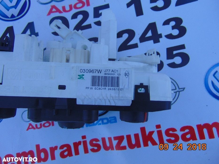 Comenzi caldura AC Renault Clio 3 dezmembrez Renault Clio 3 1.2 benzin - 1