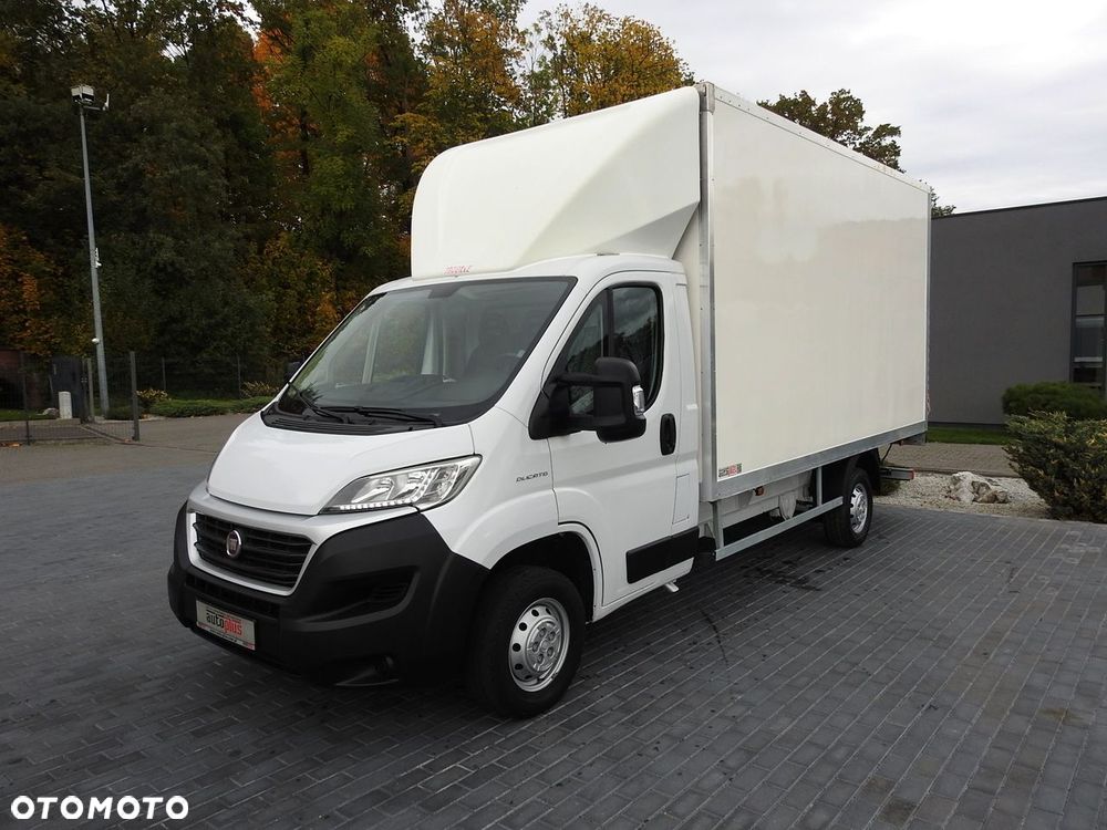 Fiat DUCATO KONTENER WINDA 8 PALET TEMPOMAT NAWIGACJA KLIMATYZACJA LEDY  130KM - 7