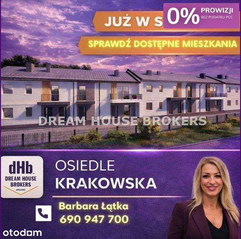 Mieszkania deweloperskie na sprzedaż Krosno
