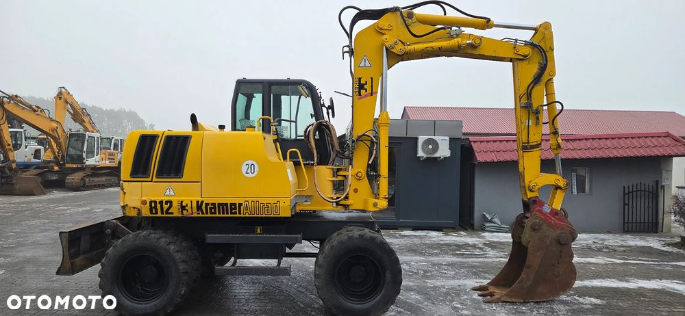 Kramer Koparka Kramer 812, 2001r, 4 koła skrętne, z Niemiec! - 6