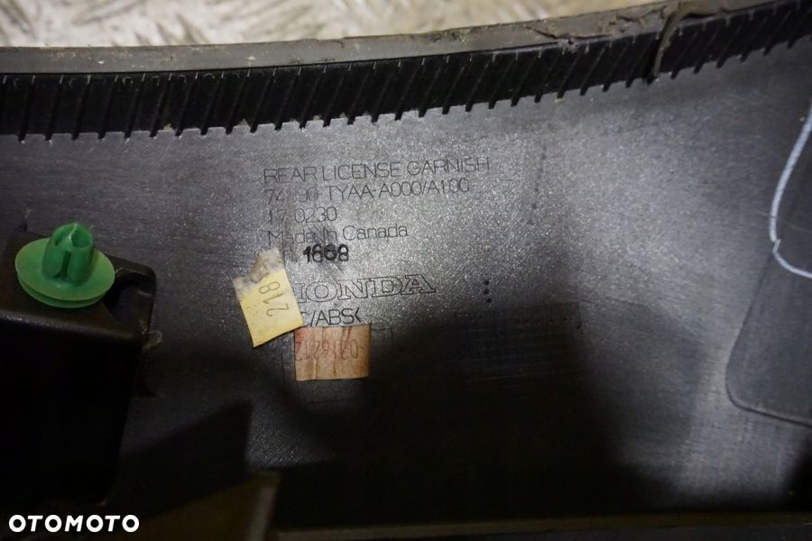 ACURA MDX 2022 - 2024 Listwa Tylna Blenda Klapy Bagażnika Tył USA - 10