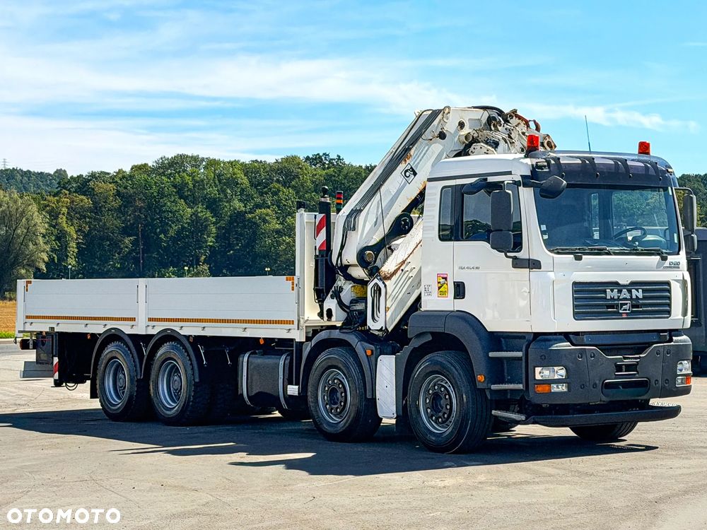 MAN TGA 41.430 * Skrzynia 6,90 m + HIAB 700 E-6 + PILOT / 8x4 - 5