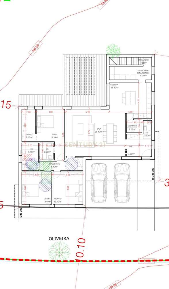 Terreno Rústico com 2.040 m² em Paião – Figueira da Foz - Grande imagem: 4/8