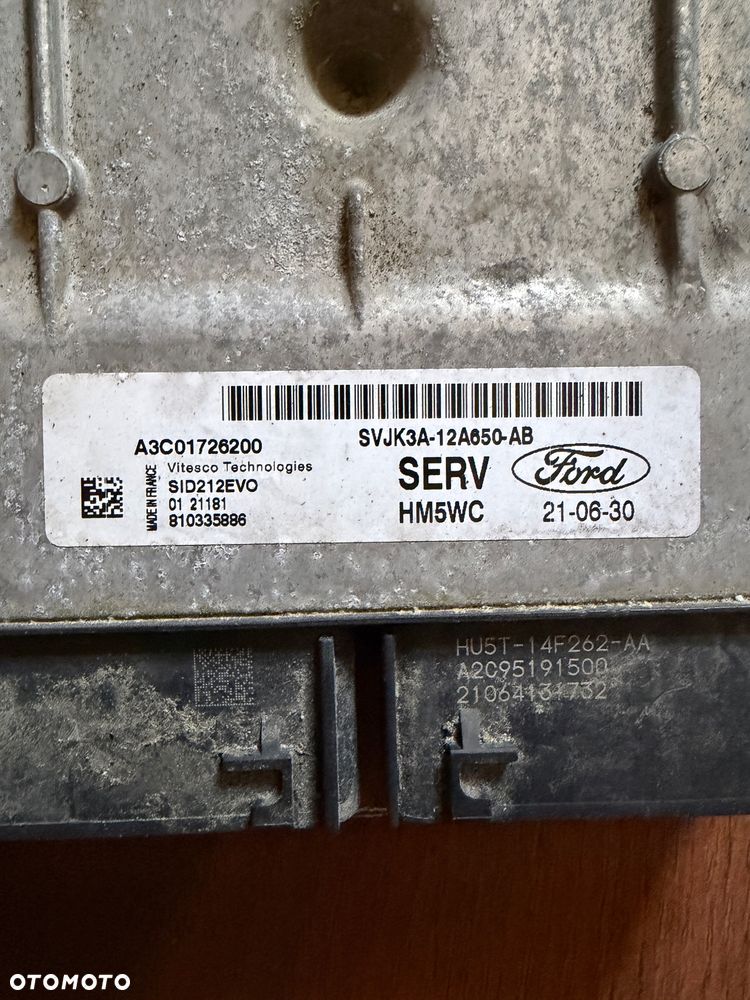 Sterownik komputer Ford Transit SVJK3A-12A650-AB - 2