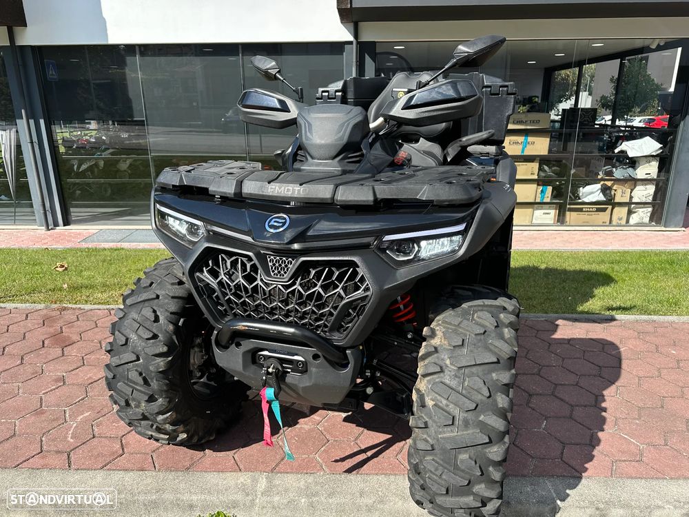 CF Moto C Force deslimitada, top case, pneus maxxis - 10